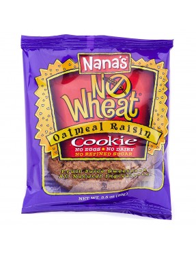 Nana's Cookies Wheat Free Oatmeal Raisin Cookie (12x3.5 Oz)