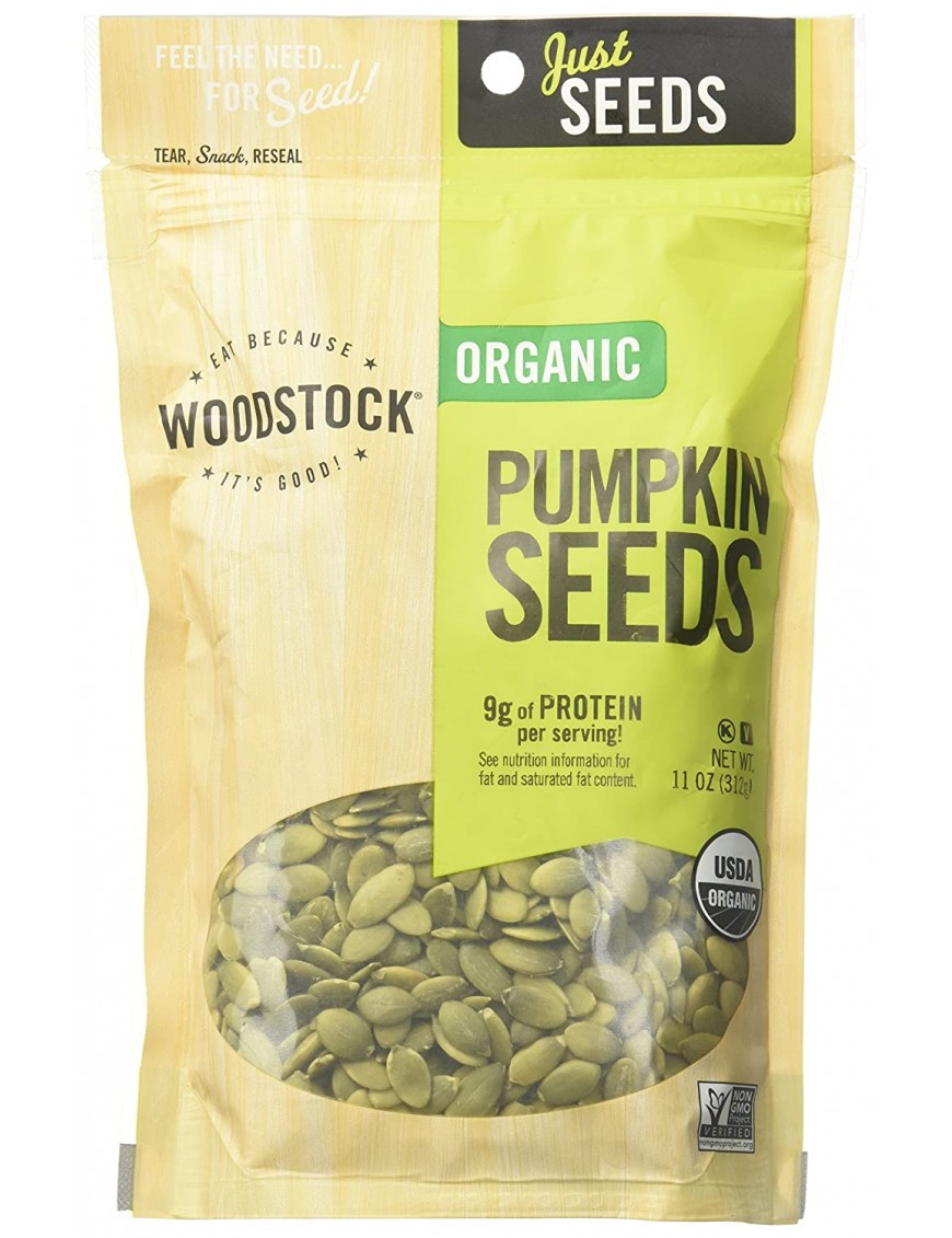 Woodstock Organic Pumpkin Seeds (8x11 Oz)