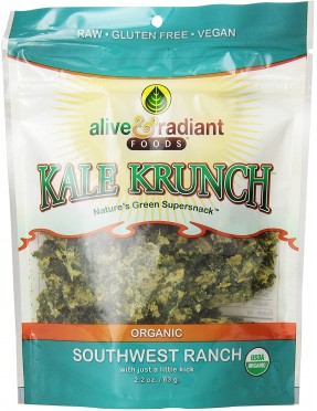 Alive & Radiant Foods Kale Krunch Ranch (12x2.2OZ )