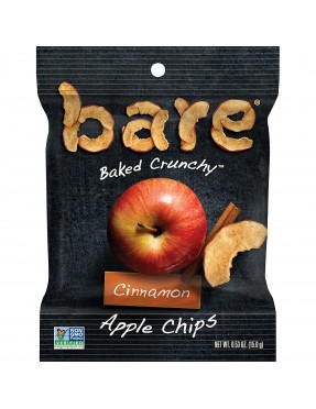 Bare Fruit Cinn Apple Chips (24x15GR )