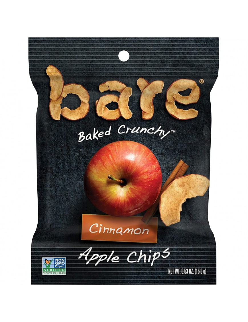 Bare Fruit Cinn Apple Chips (24x15GR )