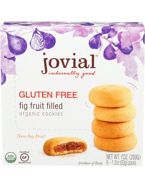 Jovial Fig Fruit Cookies (10x7 Oz)