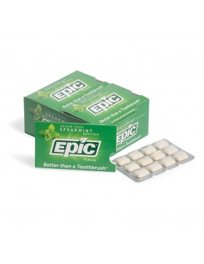 Epic Dental Xylitol Gum Spearmint (12x12 CT)