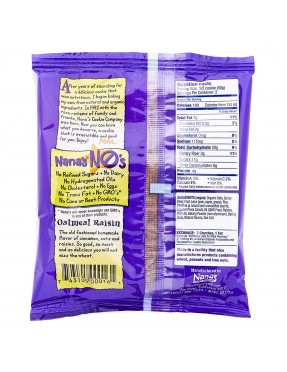 Nana's Cookies Wheat Free Oatmeal Raisin Cookie (12x3.5 Oz)