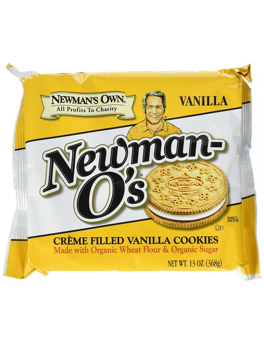 Newman's Own Organics O's Vanilla Creme (6x13OZ )