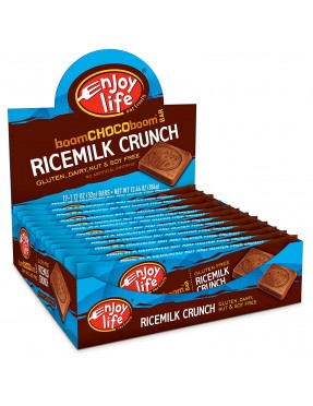 Enjoy Life Foods Milk Chocolate Crispy Rice Bar (24x1.4 Oz)