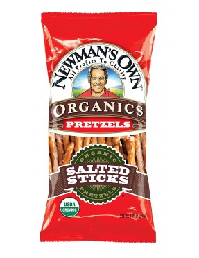 Newman's Own Salted Pretzel Sticks (12x8 Oz)