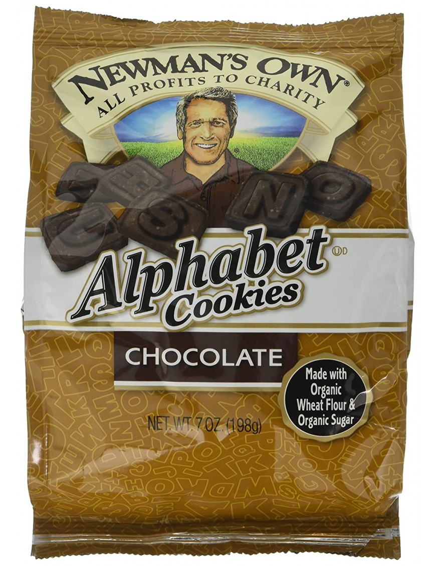 Newman's Own Organics Alphbet Cookie Chocolate (6x7OZ )