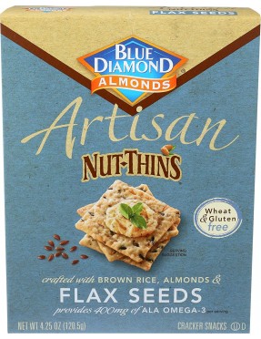 Blue Diamond Flaxseed Nut Thin (12x4.25OZ )