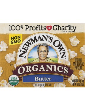 Newman's Own Microwave Butter Popcorn (12x3PK )