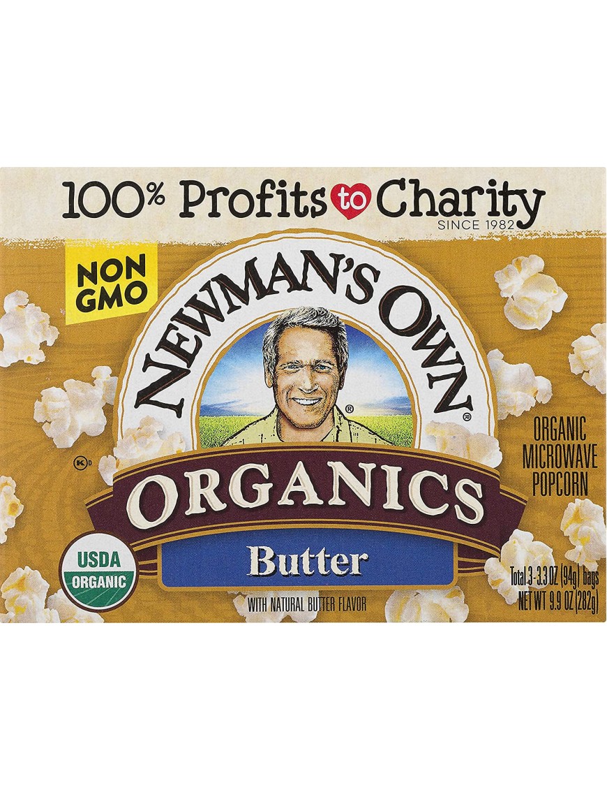 Newman's Own Microwave Butter Popcorn (12x3PK )