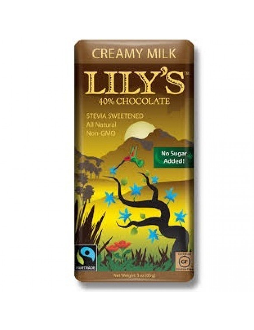 Lily's Sweets Creamy Milk Chocolate, 40% (12x3 OZ)