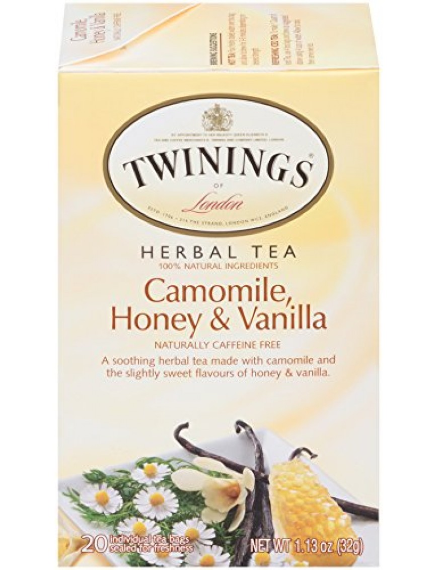 Twinings Herbal Camomile, Honey & Vanilla Tea (6x20 Bag)