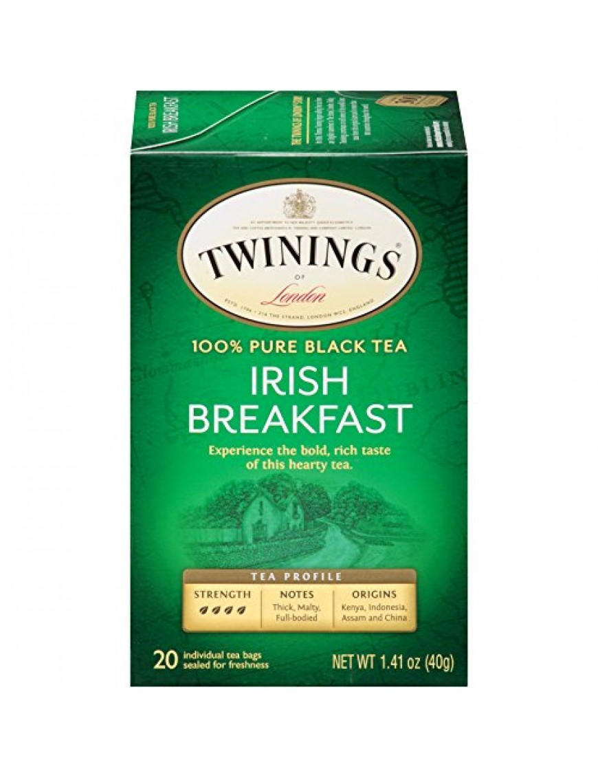 Twinings Irish Breakfast Tea (6x20 Bag)