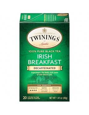 Twinings Decaf Irish Breakfast (6x20BAG)