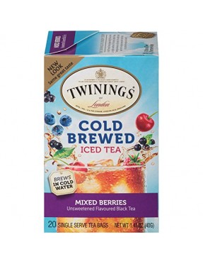 Twinings Cold Brew Mixed Berries Iced Tea (6x20 Bag)