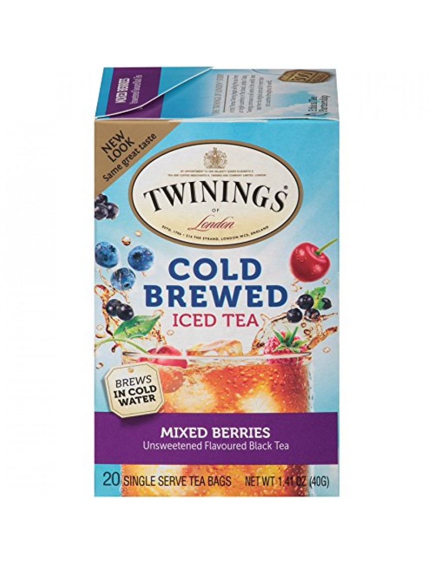 Twinings Cold Brew Mixed Berries Iced Tea (6x20 Bag)