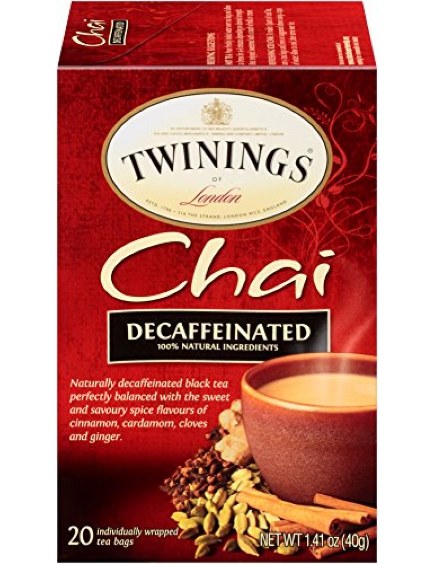 Twinings Chai Decaffeinated (6x20 CT)