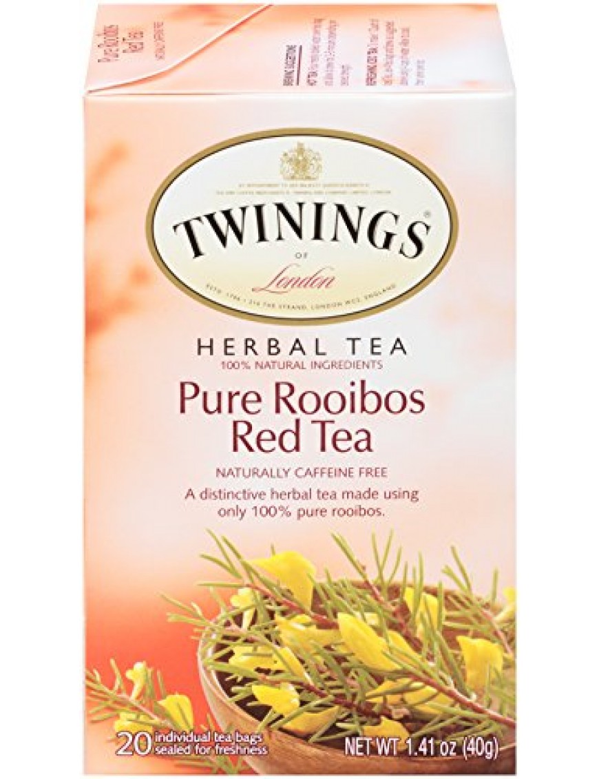 Twinings Pure Rooibos Red Tea (6x20 Bag)