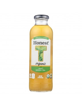 Honest Green Tea Un Sweet (12x16OZ )