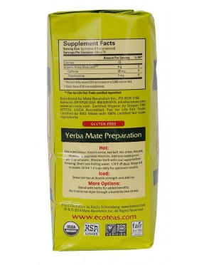 ECOTEAS Yerba Mate Pure Leaf Loose Tea (6x1LB)