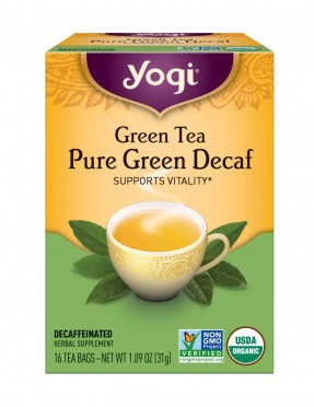 Yogi Simply Green Decaf Tea (6x16 Bag)