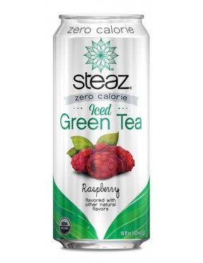 Steaz ZERO Calorie Raspberry (12x16 Oz)