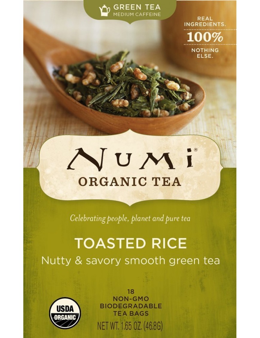 Numi Tea Toasted Rice Green Tea (6x16 Bag)