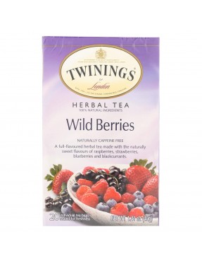 Twinings Herbal Wild Berries Tea (6x20 Bag)