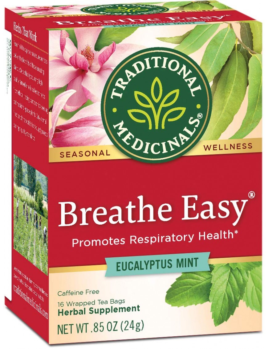 Traditional Medicinals Breathe Easy Herb Tea (6x16 Bag)