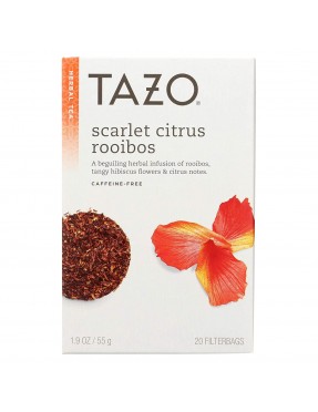 Tazo Tea Scarlet Citrus Rooibos (6x20 Bag)