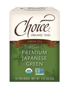 Choice Organic Teas Premium Japanese Green (6x16 Bag)