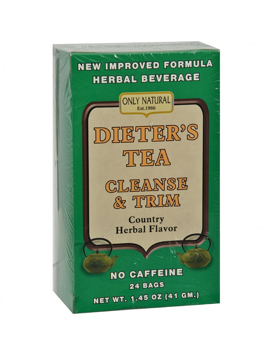 Only Natural Dieter's Tea Cleanse and Trim Country Herbal (1x24 Tea Bags)