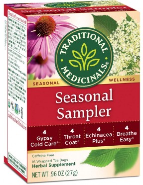 Traditional Medicinals Cold Season Sampler Herb Tea (1x16 Bag)