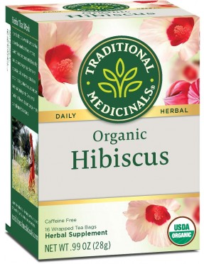 Traditional Medicinals Hibiscus Tea (6x16 BAG )