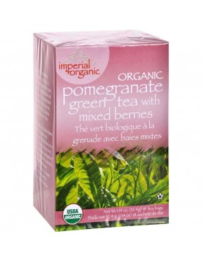 Uncle Lee's Imperial Organic Pomegranate Green Tea with Mixed Berries (1x18 Tea Bags)