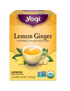 Yogi Lemon Ginger Tea (6x16 Bag)