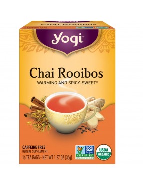 Yogi Redbush Chai Tea (6x16 Bag)