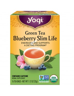 Yogi Green Slim Life Weight Tea (6x16 Bag)