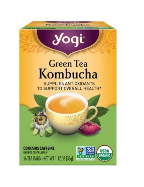 Yogi Green Kombucha Tea (6x16 Bag)