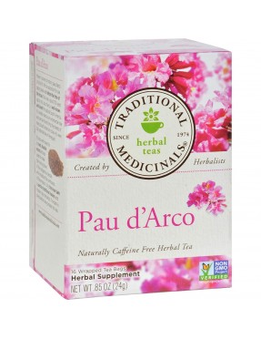 Traditional Medicinals Pau D'arco Herb Tea (6x16 Bag)