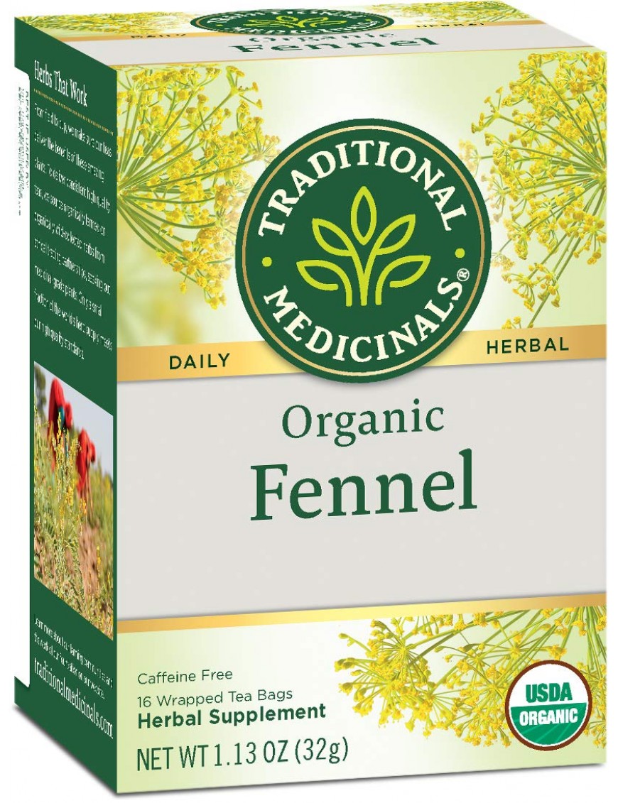 Traditional Medicinals Fennel Tea (6x16 Bag)