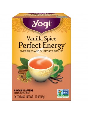 Yogi Perfect Energy Vanilla Spice Tea (6x16 Bag)