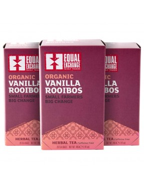 Equal Exchange Herbal Vanilla Rooibos Tea (6x20 Bag)