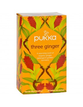 Pukka Herbs Organic Three Ginger Tea (6X20 Bag )