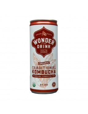 Kombucha Wonder Drink Traditional Flavor (24x8.4Oz)