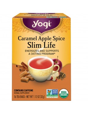 Yogi Teas Caramel Apple Spice Snack Tea (6x16 Bag)