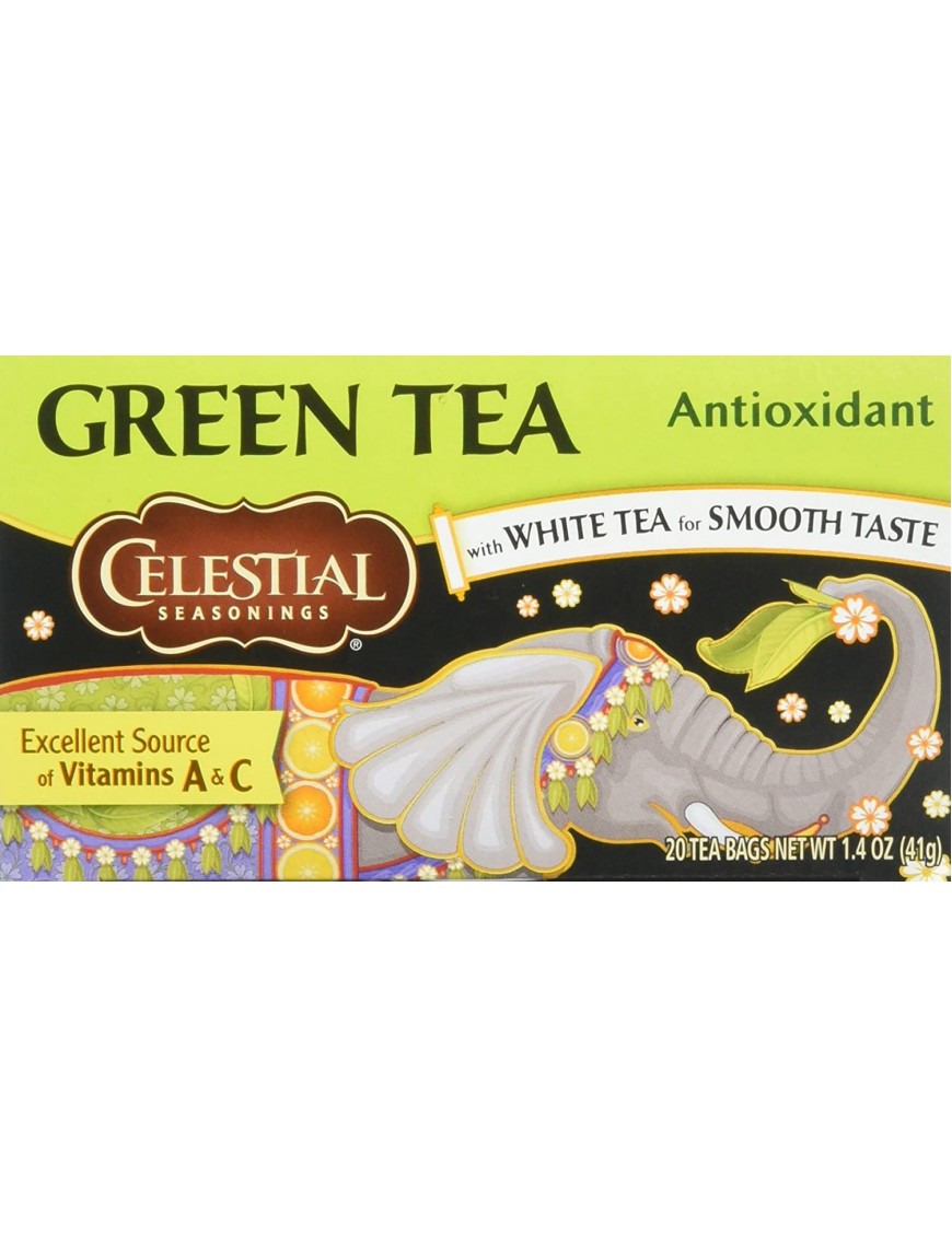 Celestial Seasonings Antioxidant Green Tea (6x20 Bag)