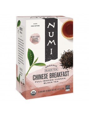 Numi Tea Chinese Breakfast Black Tea (1x18 Bag)