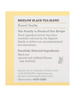 Bigelow French Vanilla Tea (6x20 Bag )